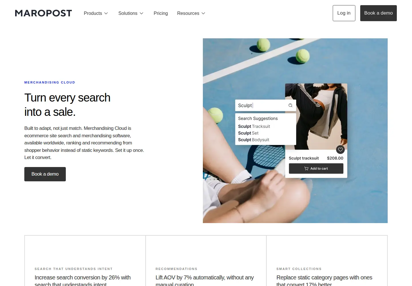 Screenshot of findify.io