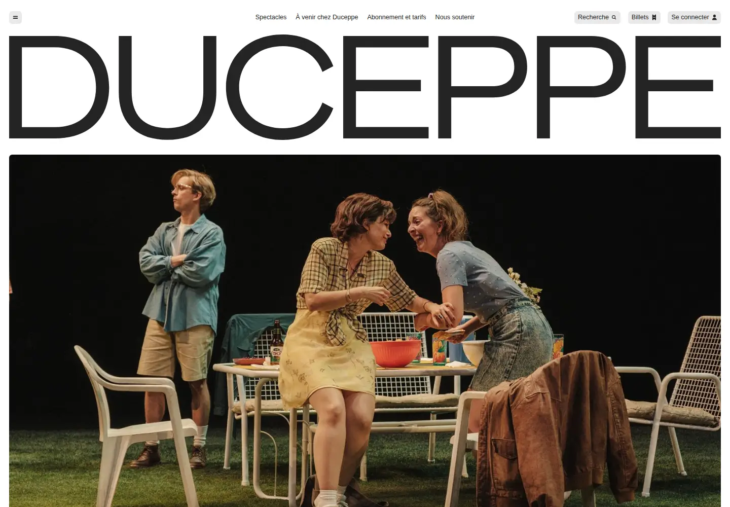Screenshot of duceppe.com