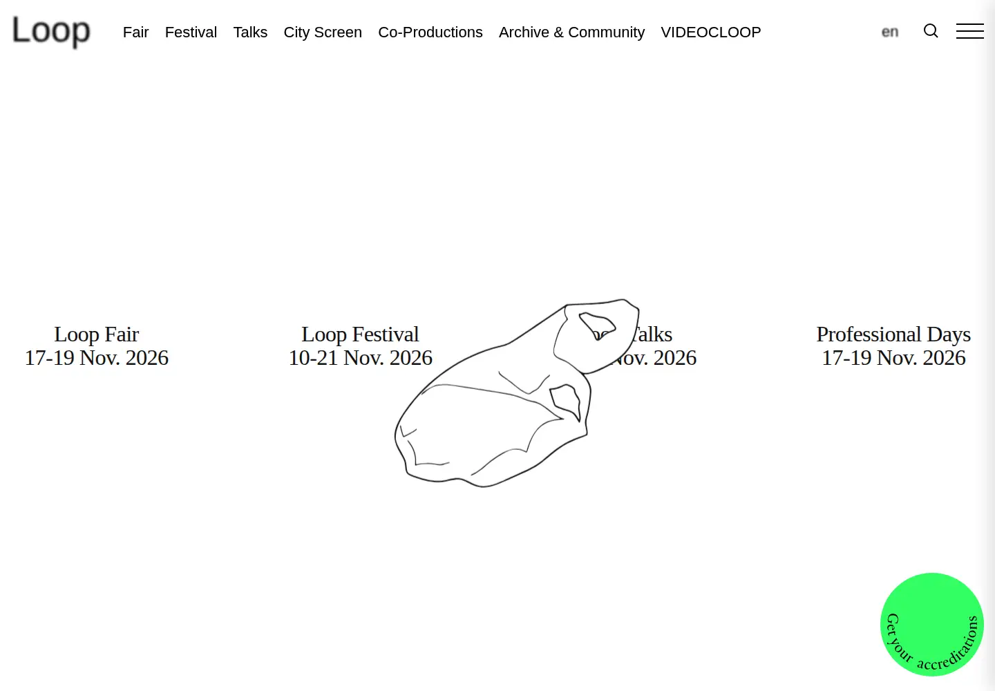 Screenshot of loop-barcelona.com