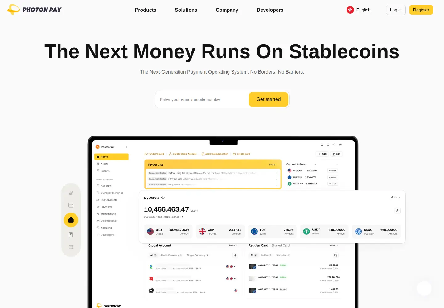 Screenshot of photonpay.com