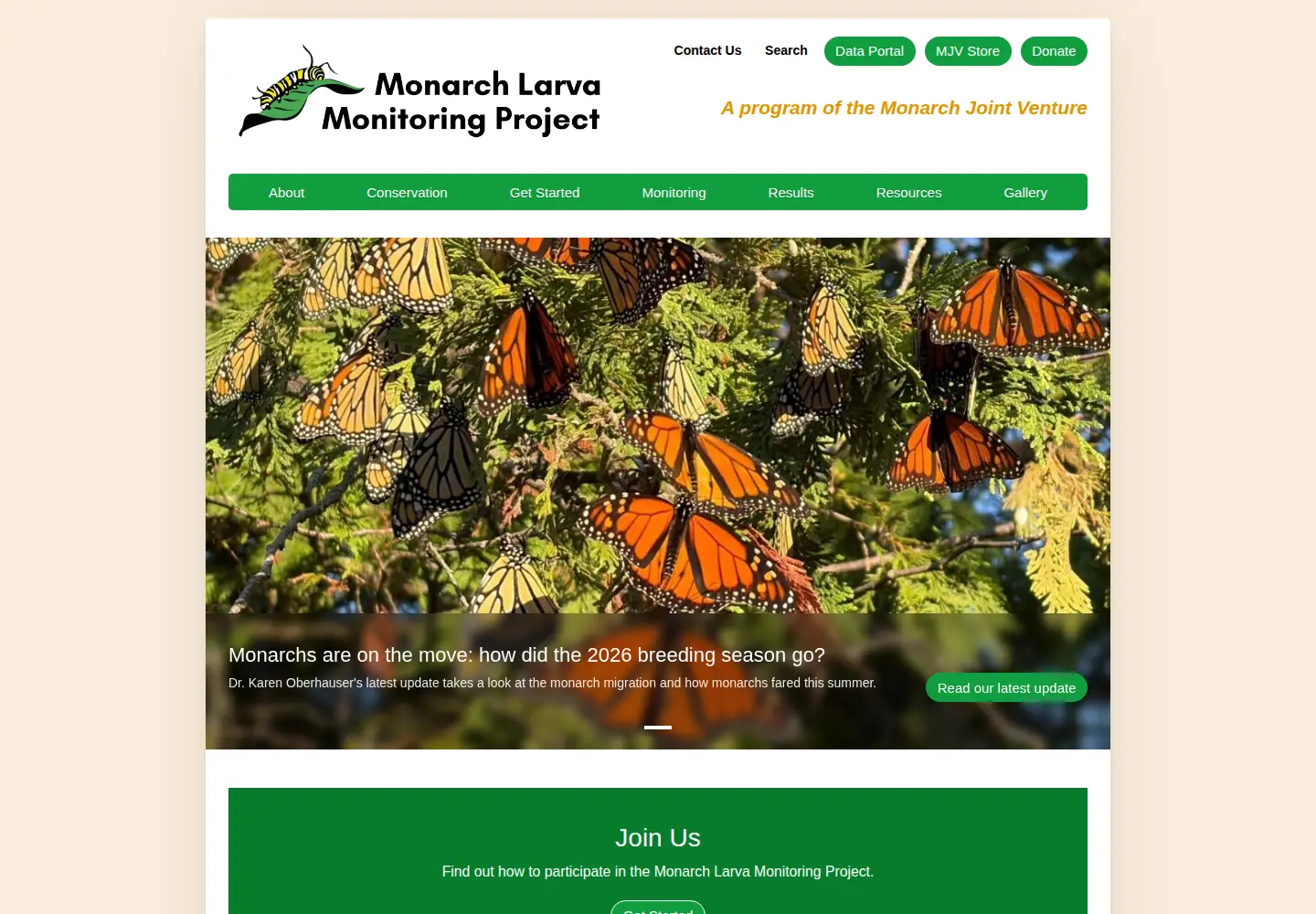 Screenshot of mlmp.org