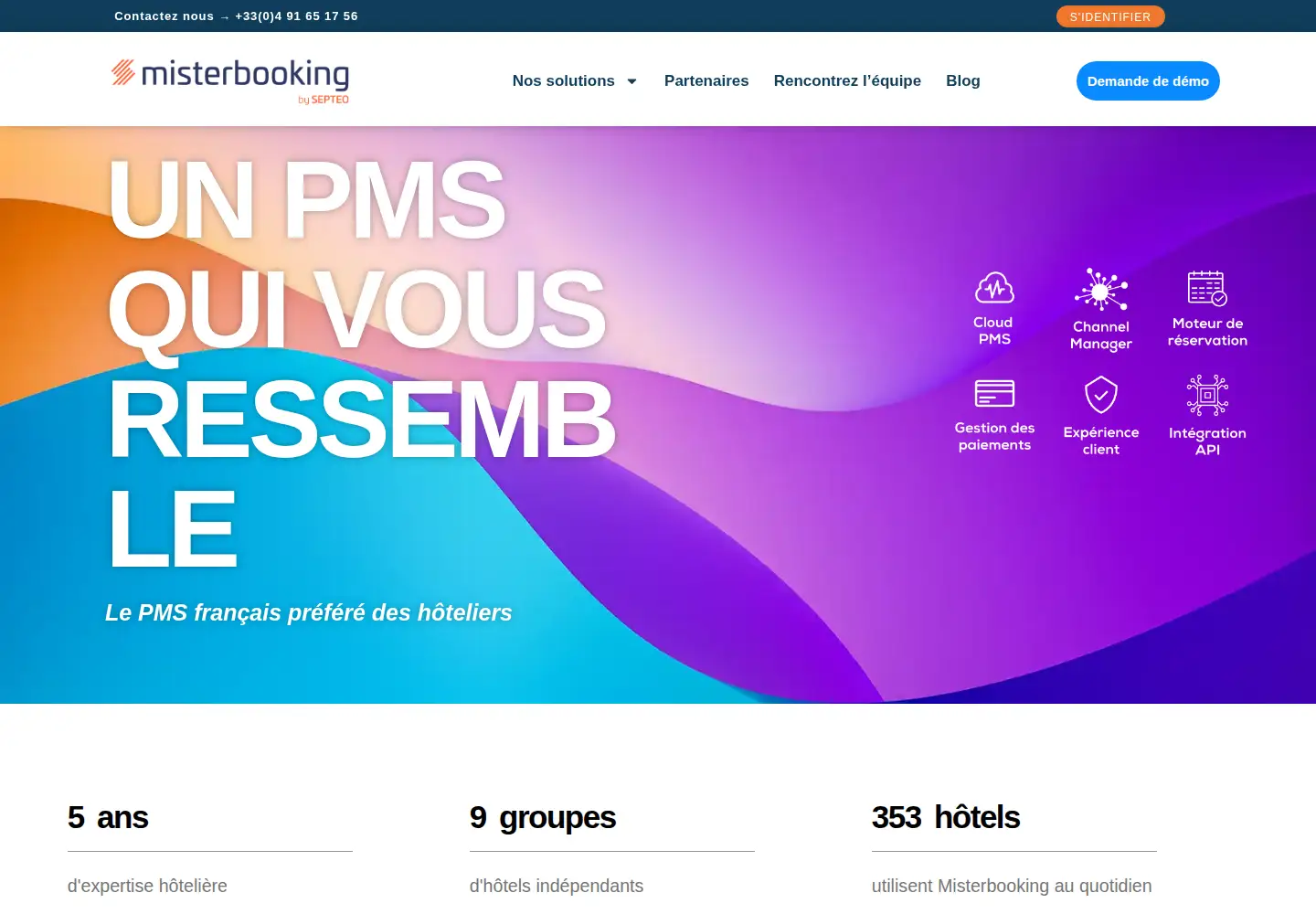 Screenshot of misterbooking.net