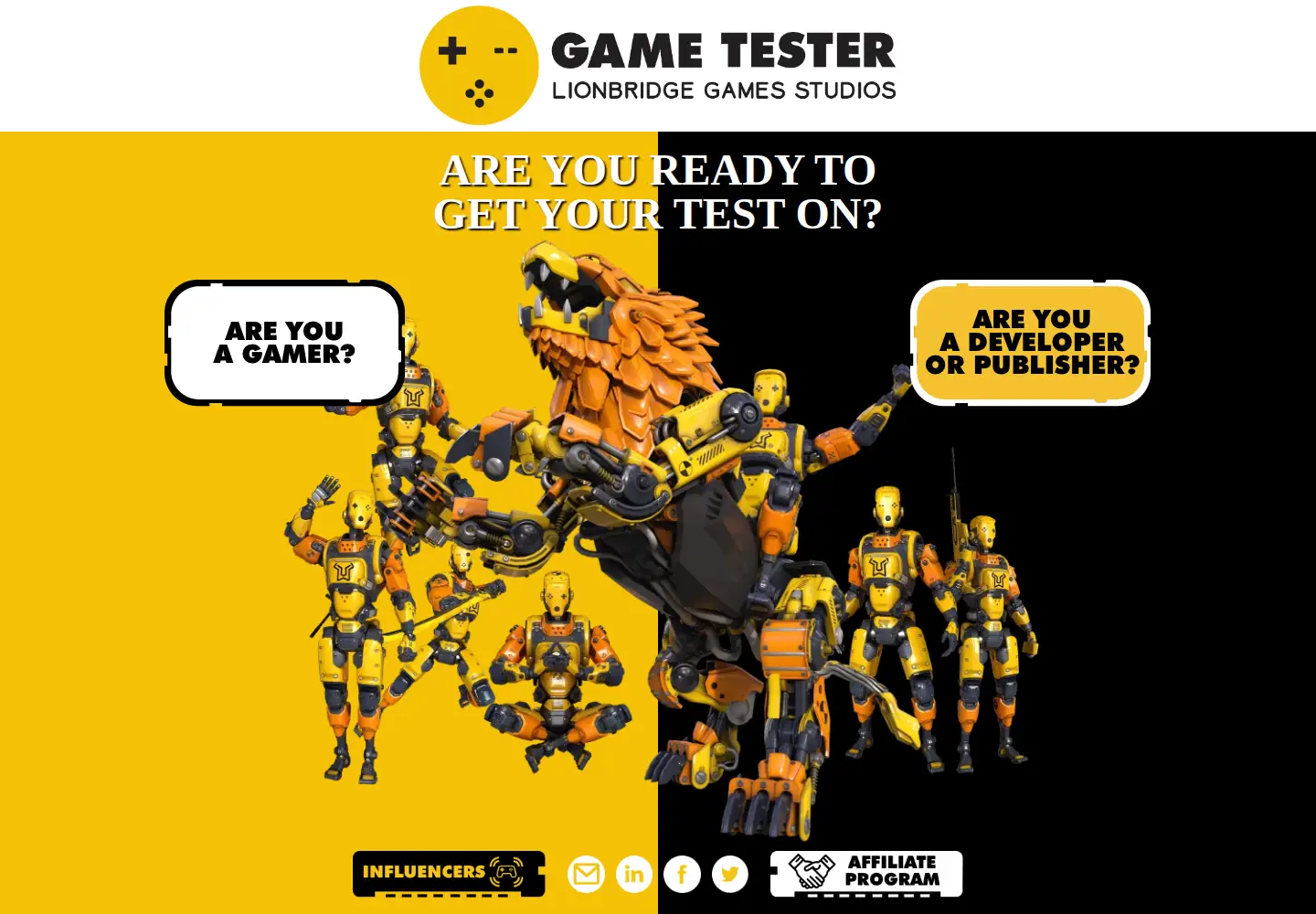 Screenshot of gametester.gg