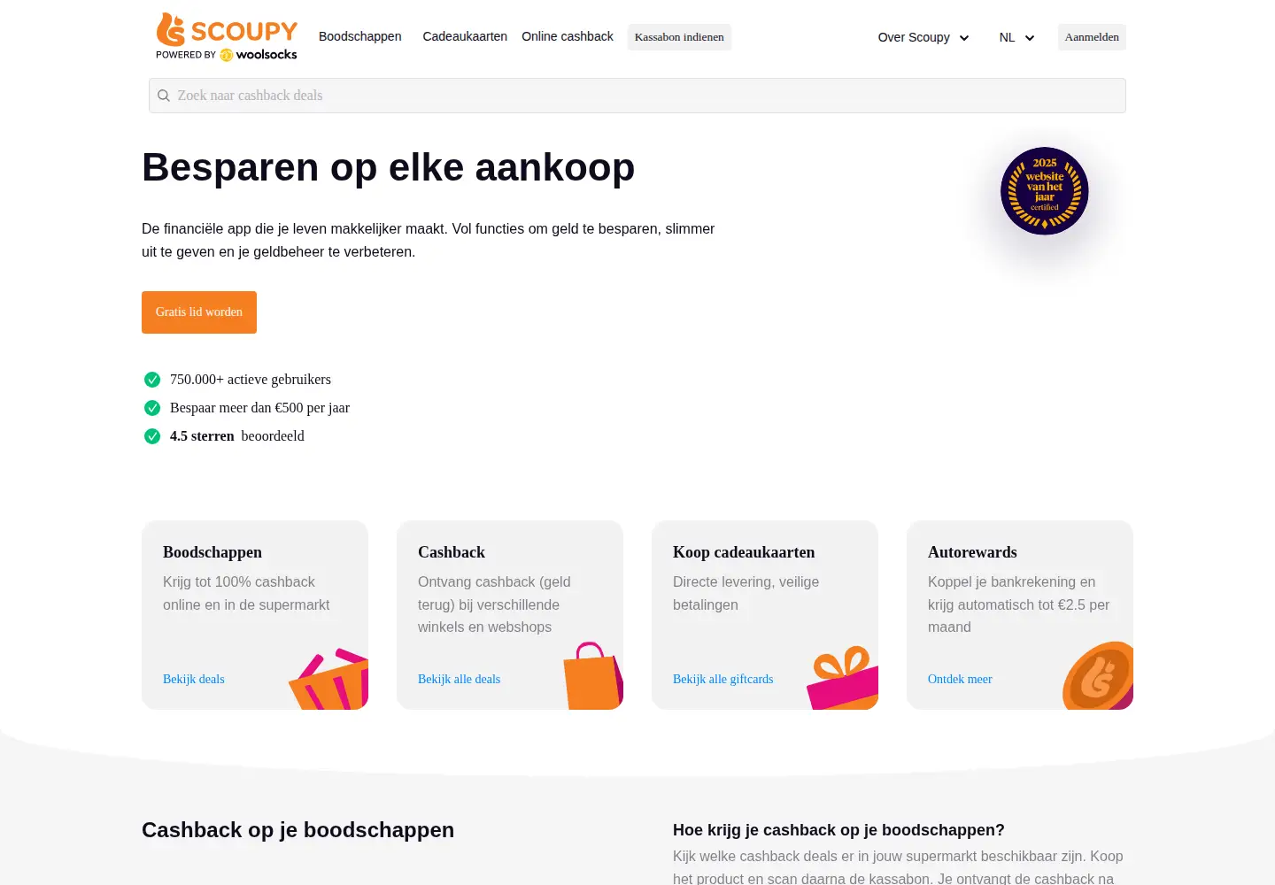 Screenshot of scoupy.com