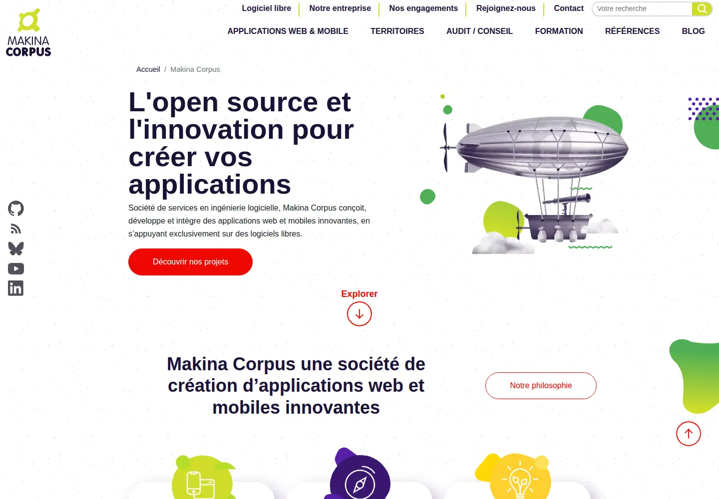 Screenshot of makina-corpus.com