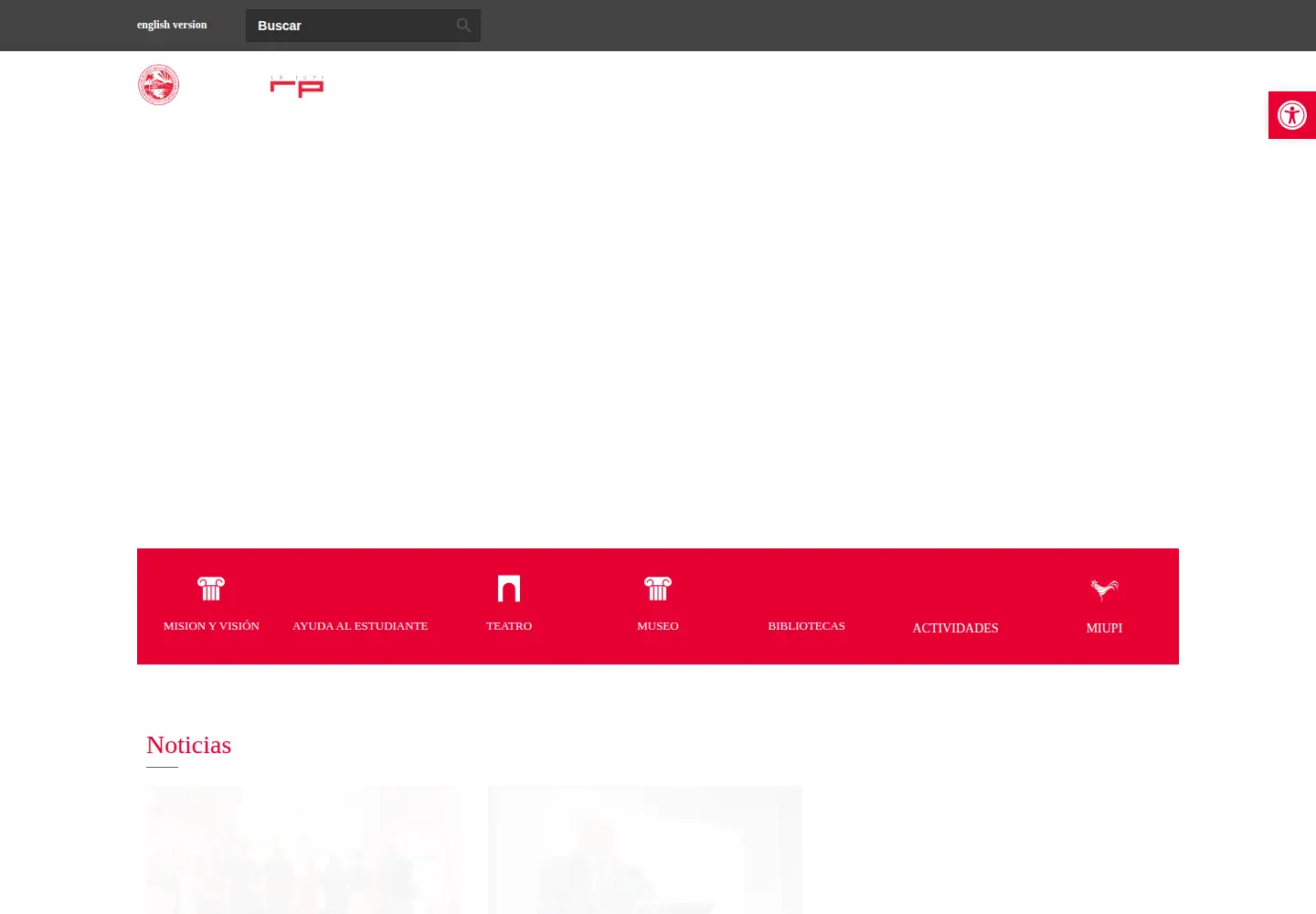 Screenshot of uprrp.edu