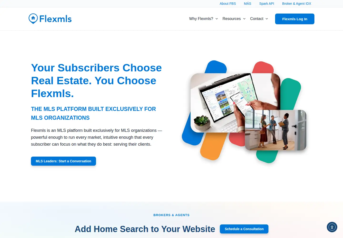Screenshot of flexmls.com