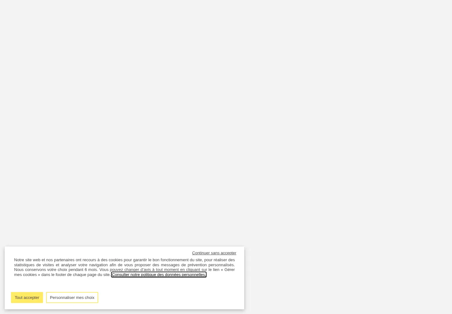 Screenshot of securite-routiere.gouv.fr