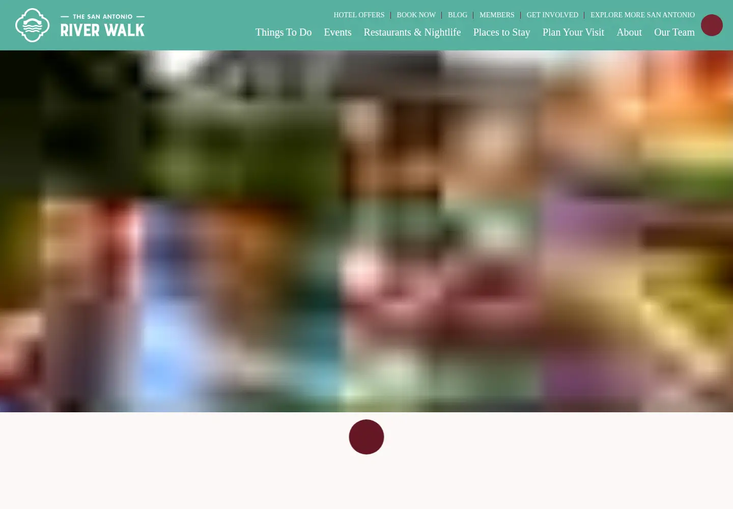 Screenshot of thesanantonioriverwalk.com