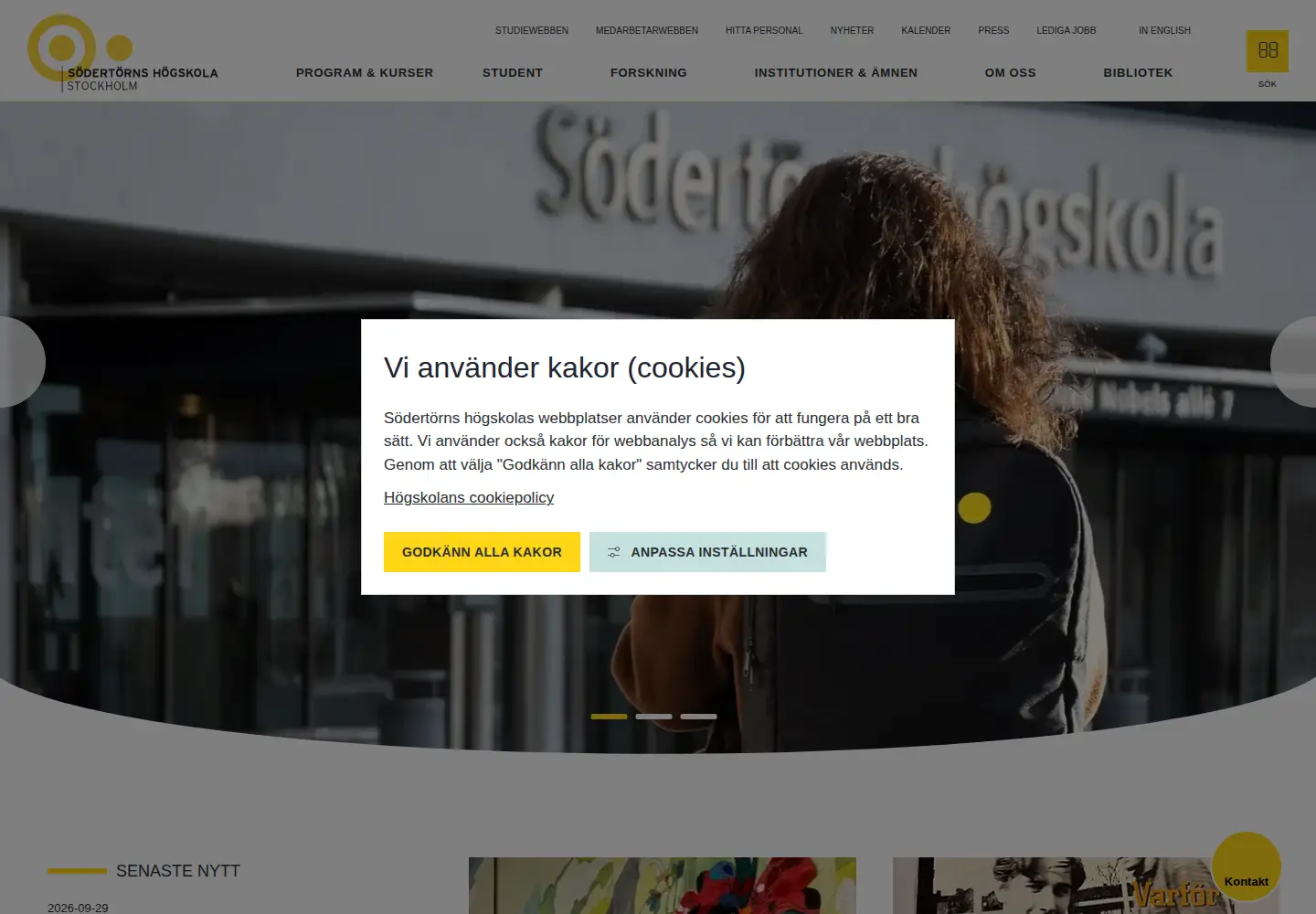 Screenshot of sh.se