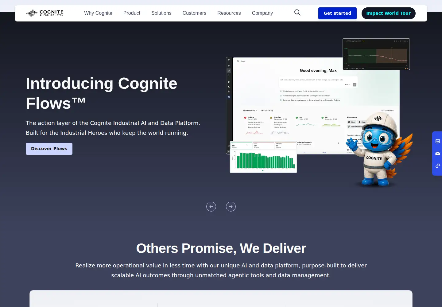 Screenshot of cognite.com