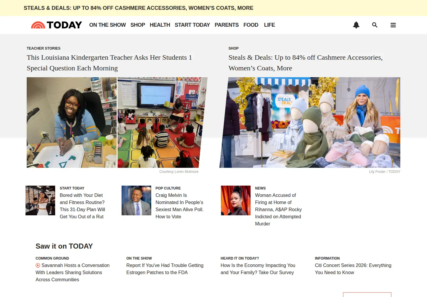 Screenshot of ivillage.com