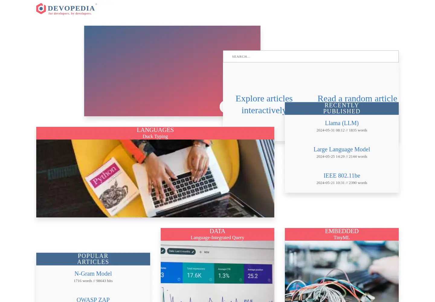 Screenshot of devopedia.org
