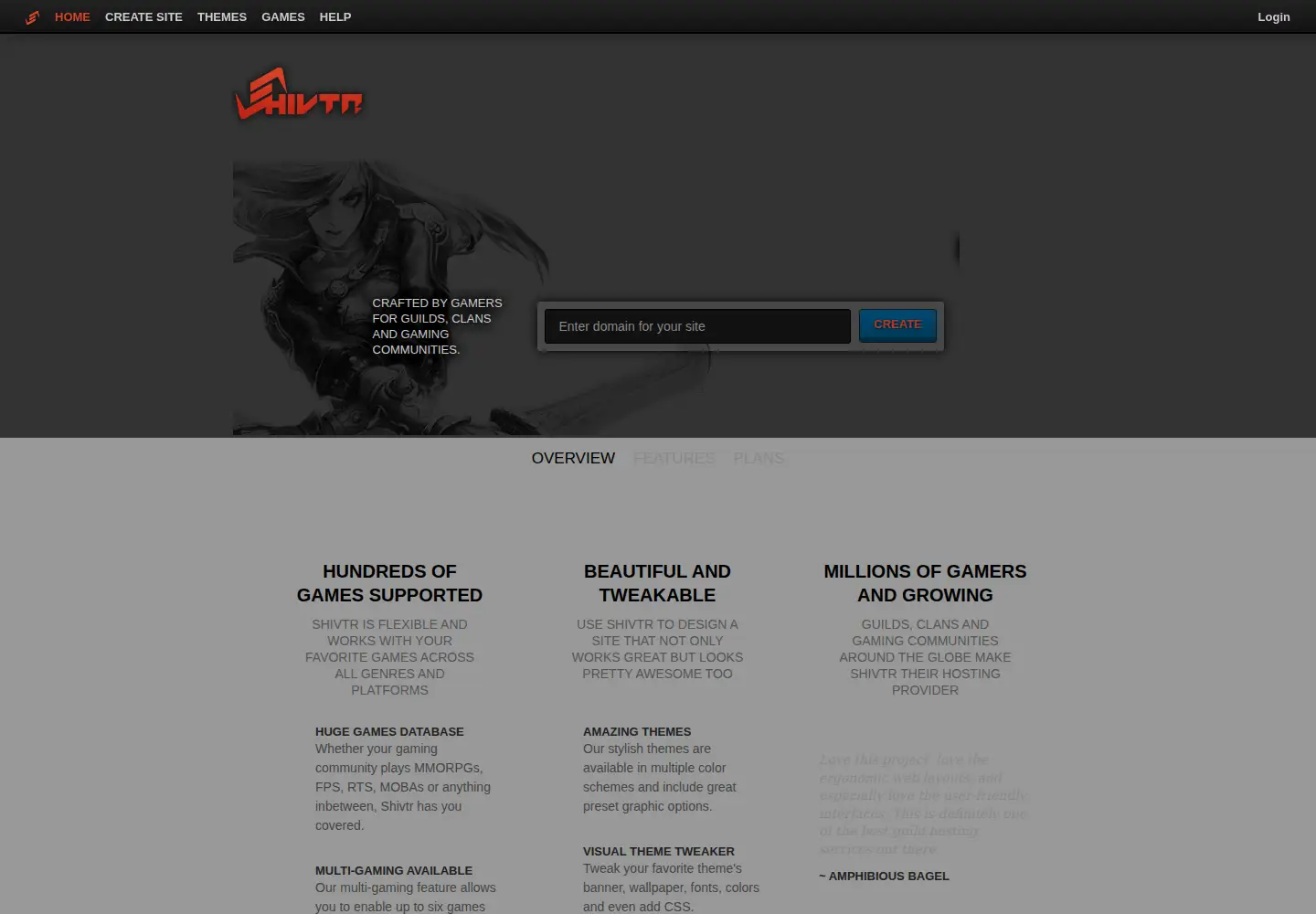 Screenshot of shivtr.com
