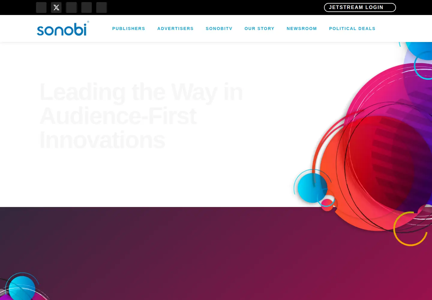 Screenshot of sonobi.com