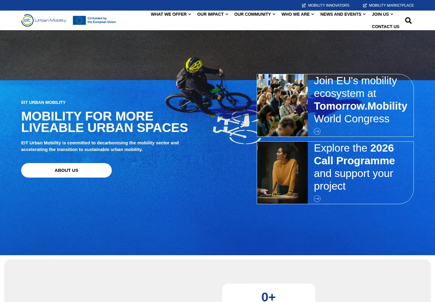 Screenshot of eiturbanmobility.eu