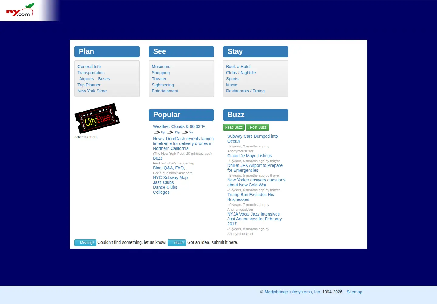 Screenshot of ny.com