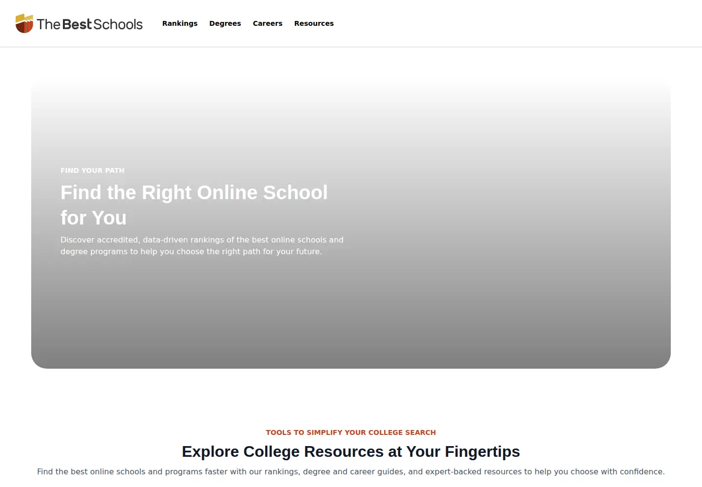 Screenshot of thebestschools.org