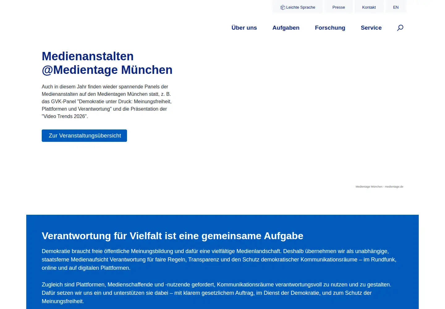 Screenshot of die-medienanstalten.de