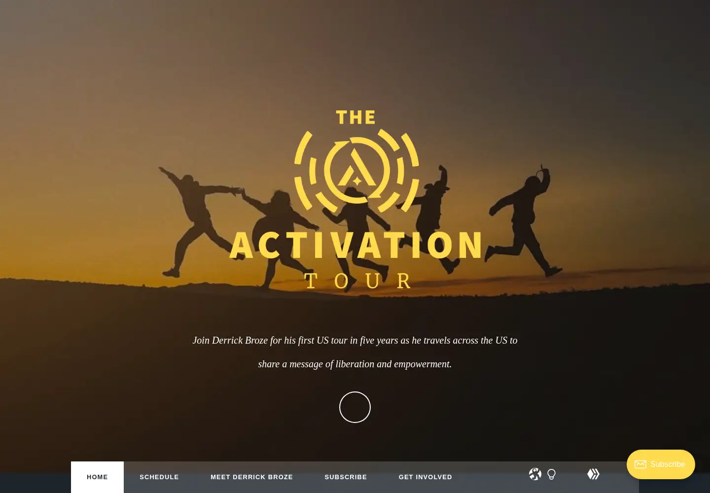 Screenshot of activationtour.org
