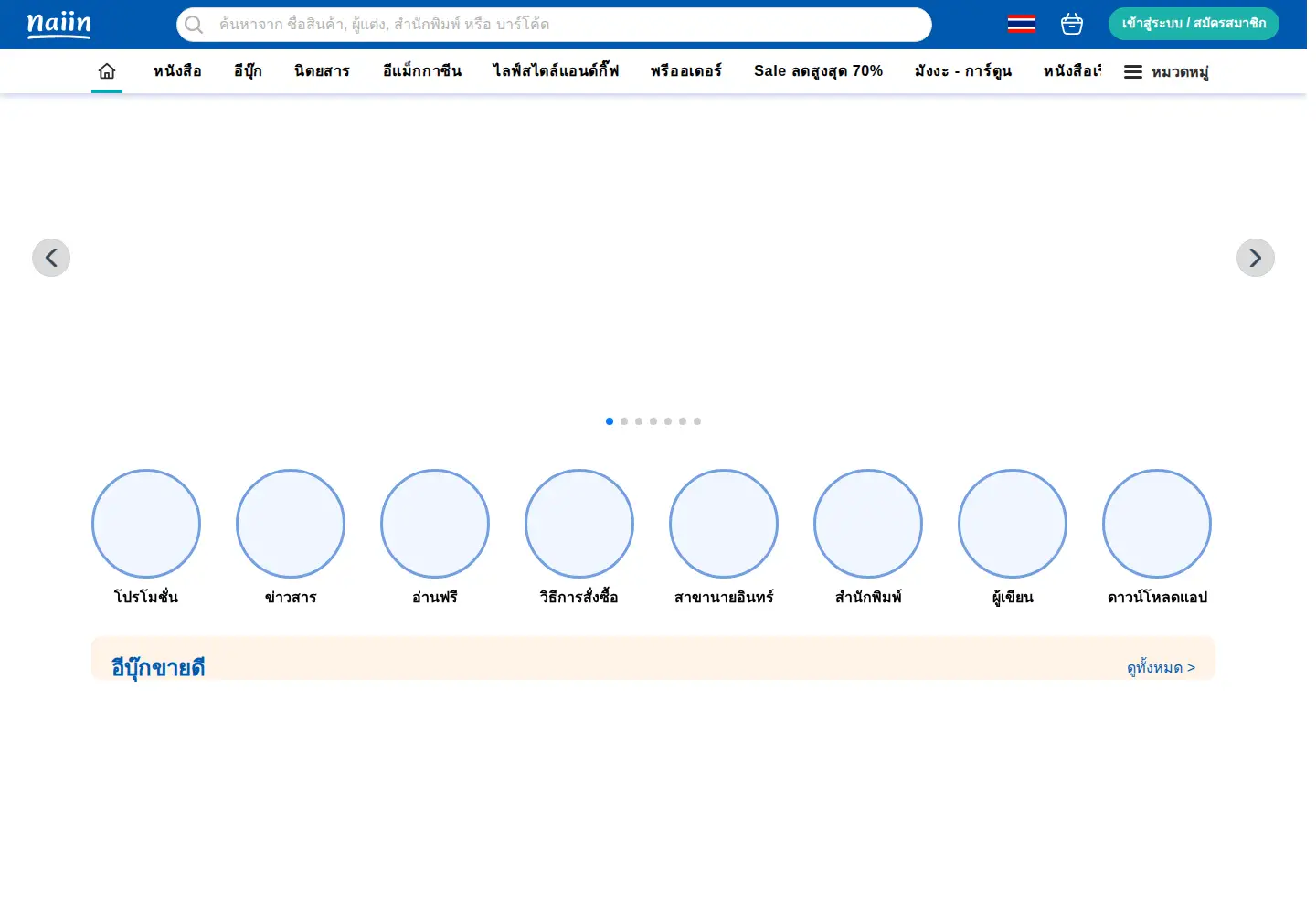 Screenshot of naiin.com
