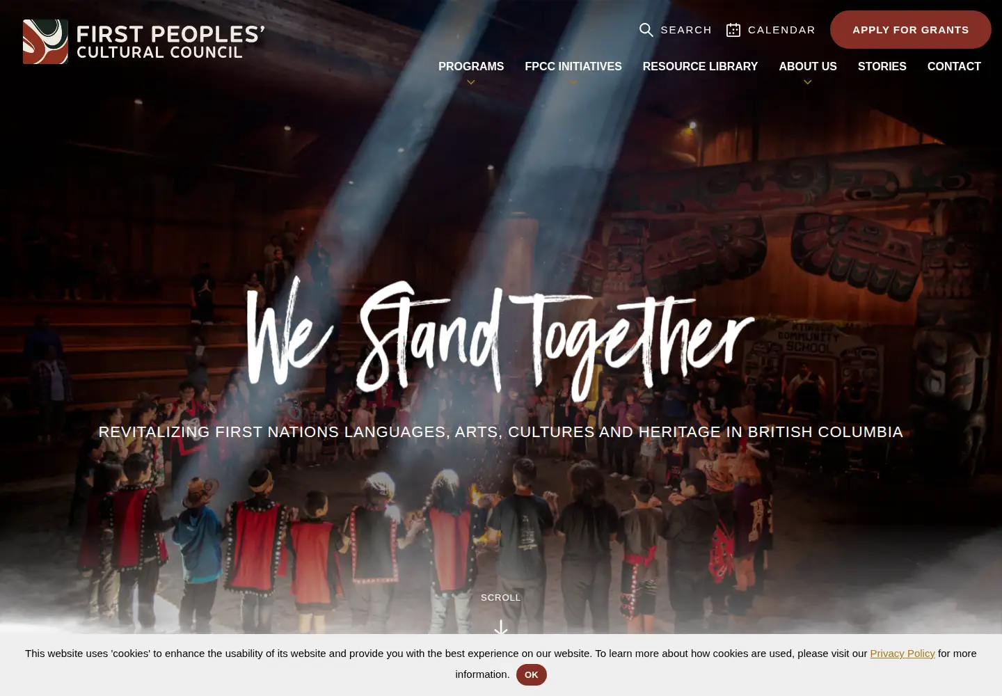 Screenshot of fpcc.ca