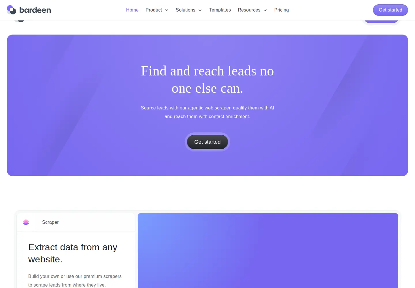 Screenshot of bardeen.ai