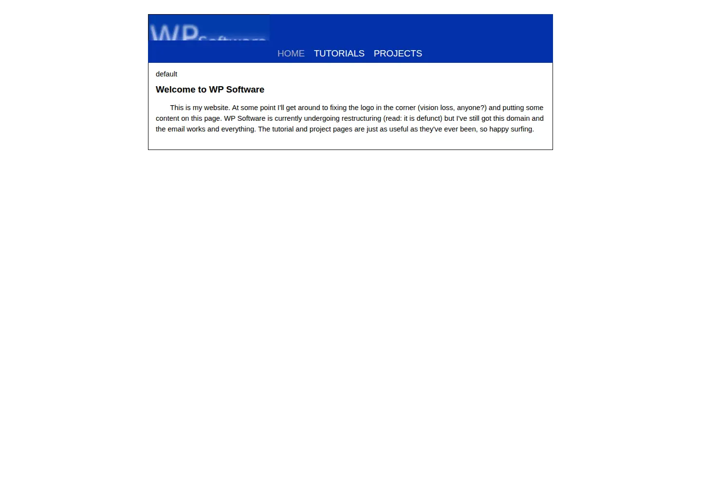 Screenshot of wpsoftware.net