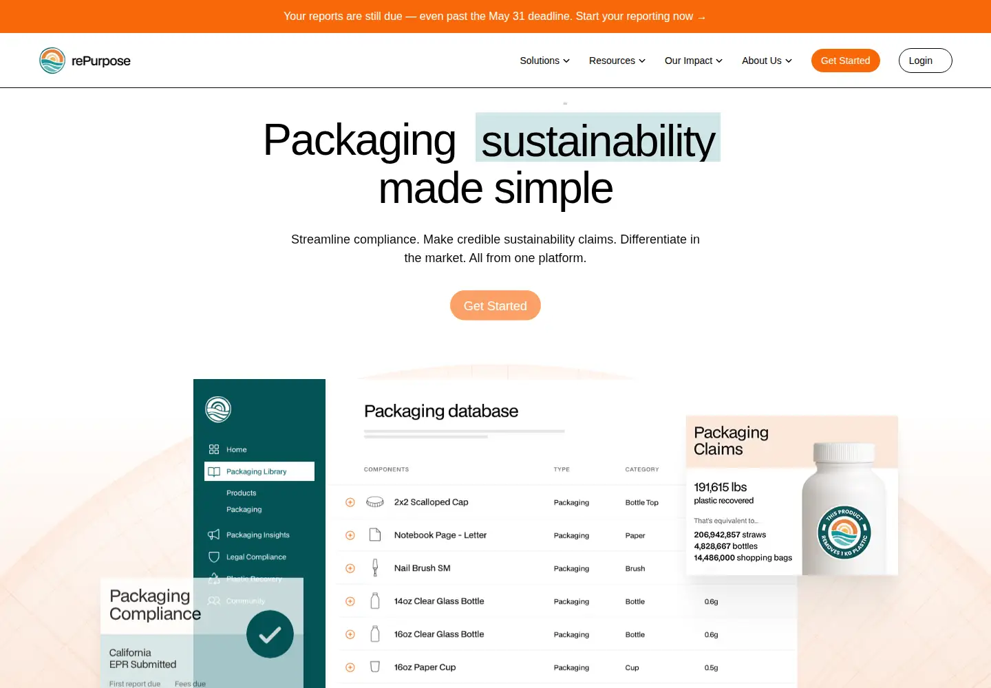 Screenshot of repurpose.global
