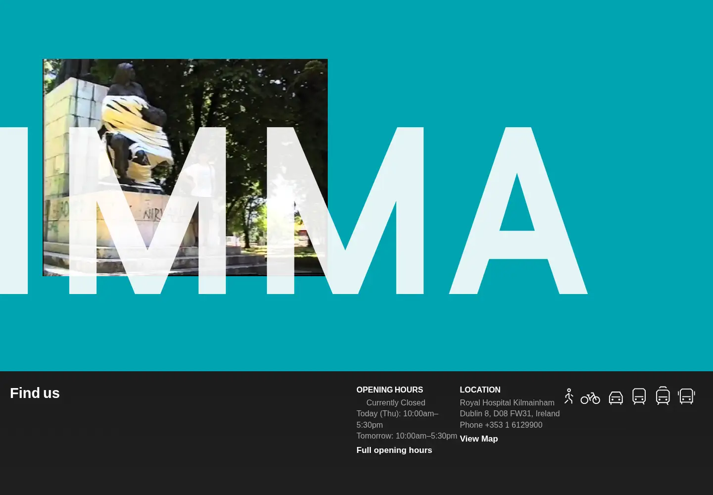Screenshot of imma.ie