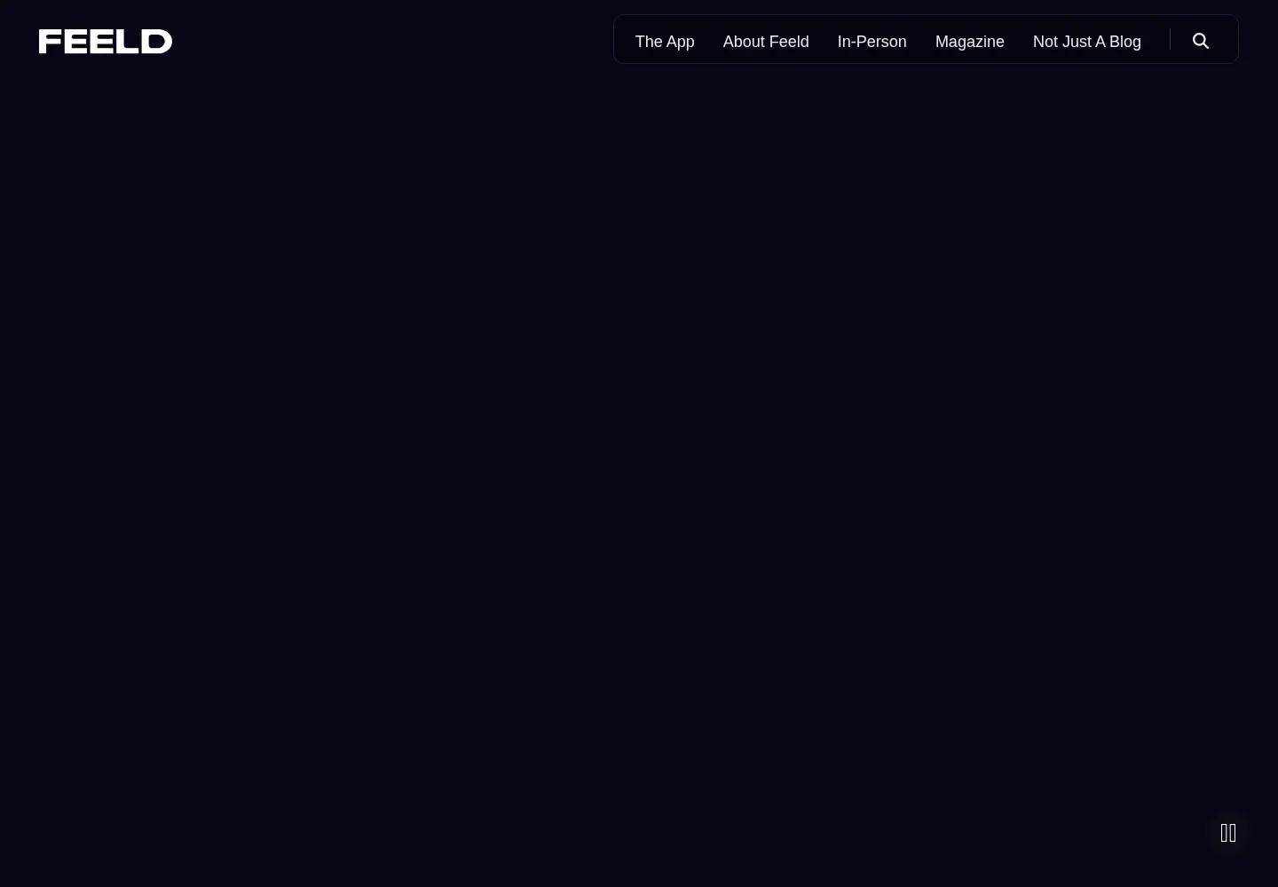 Screenshot of feeld.co