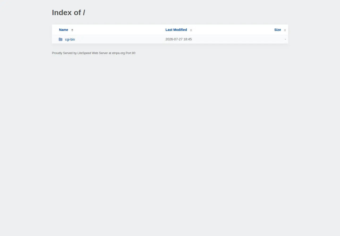 Screenshot of etnpa.org