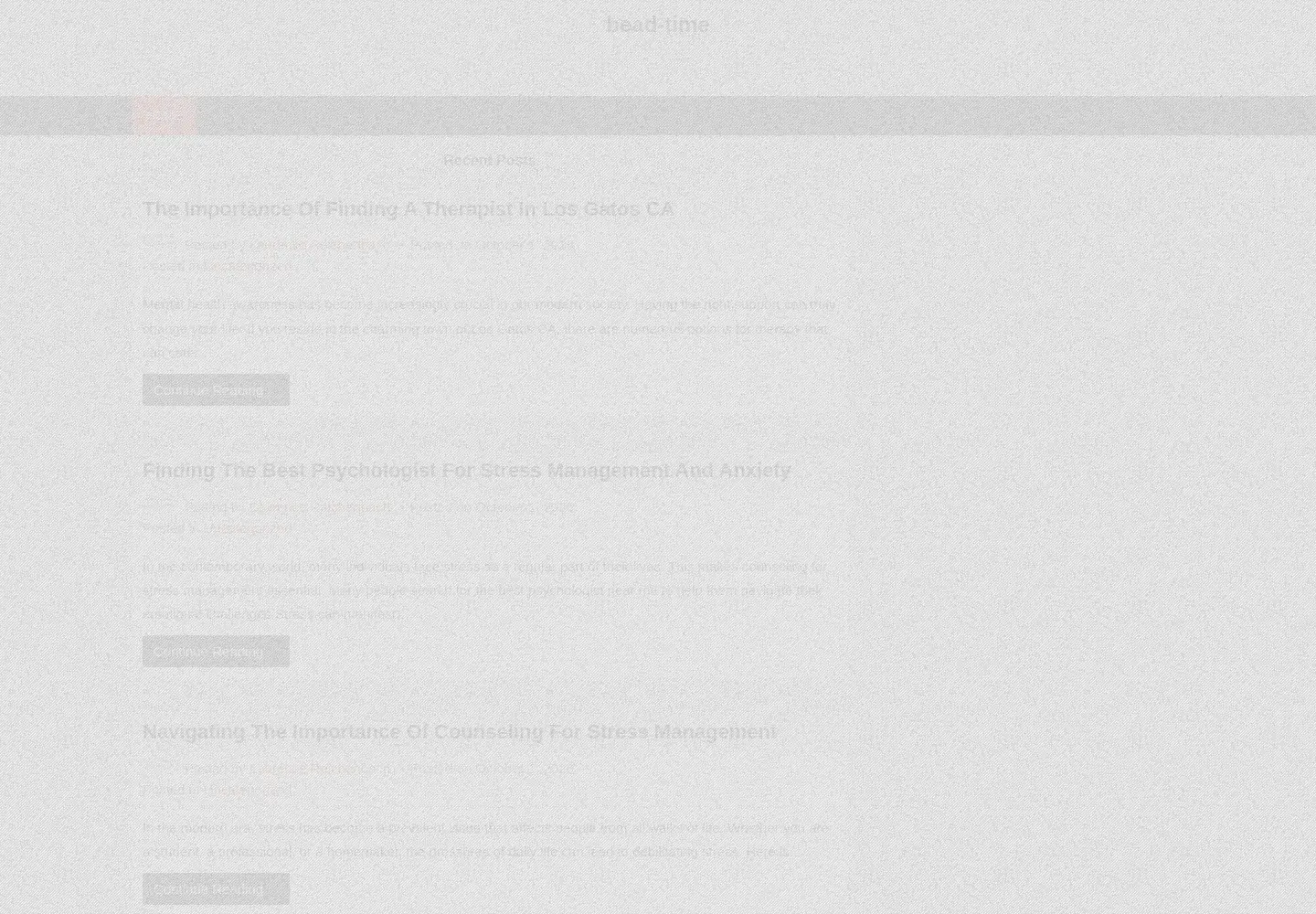 Screenshot of bead-time.com