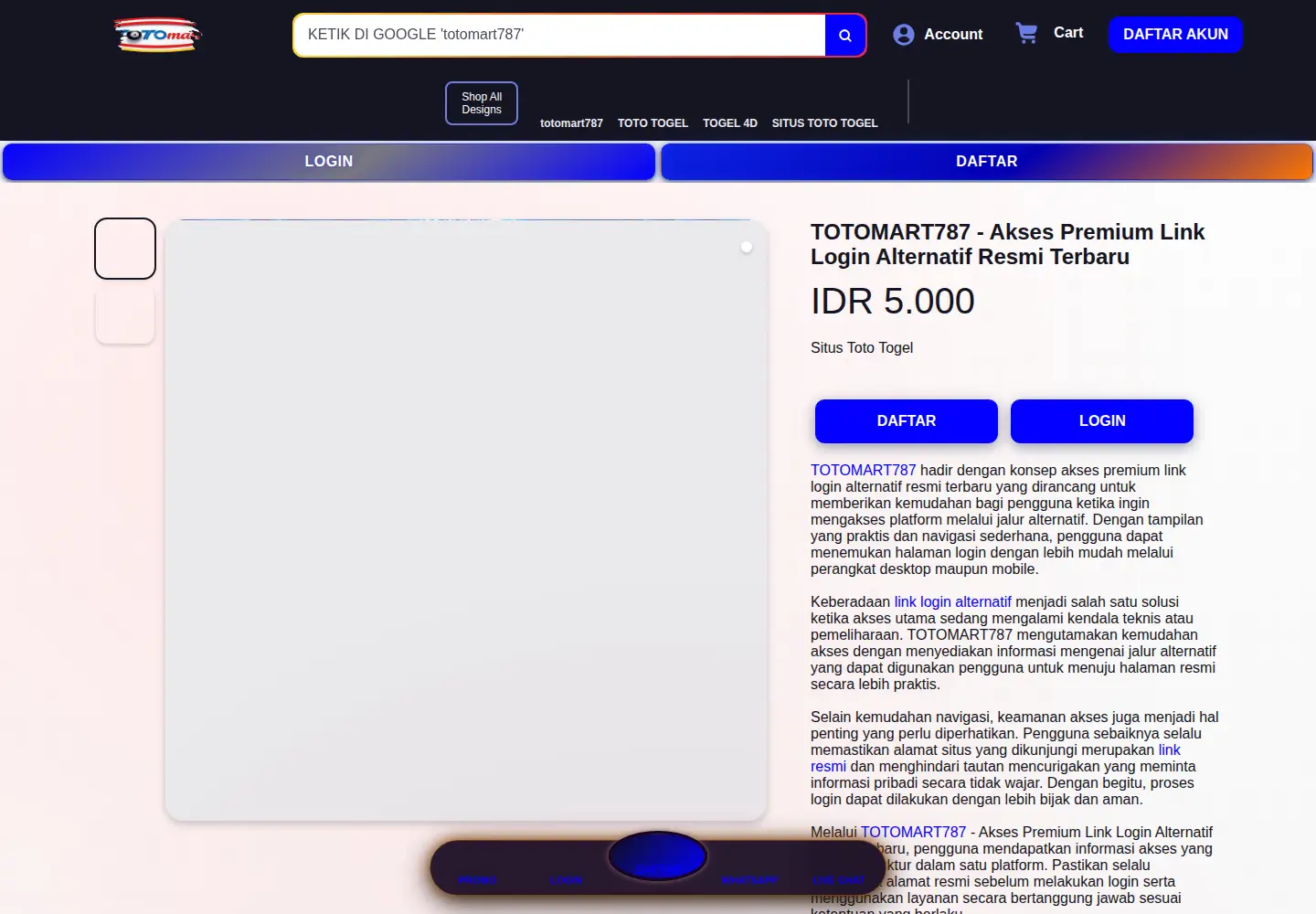 Screenshot of starshards.org