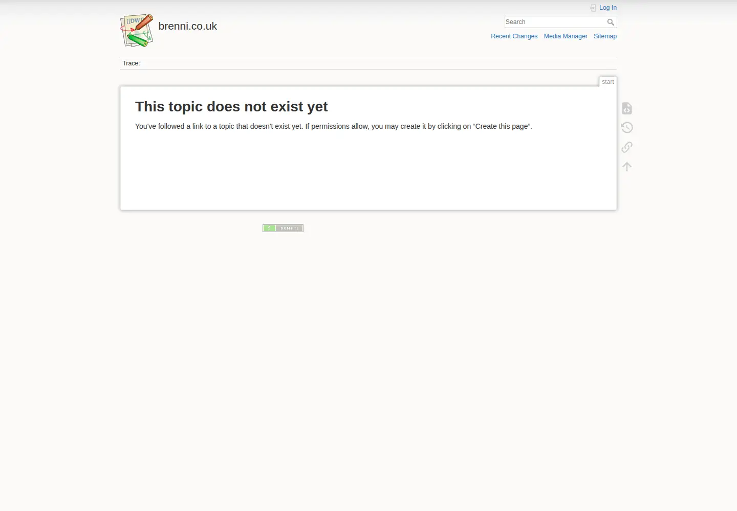Screenshot of brenni.co.uk