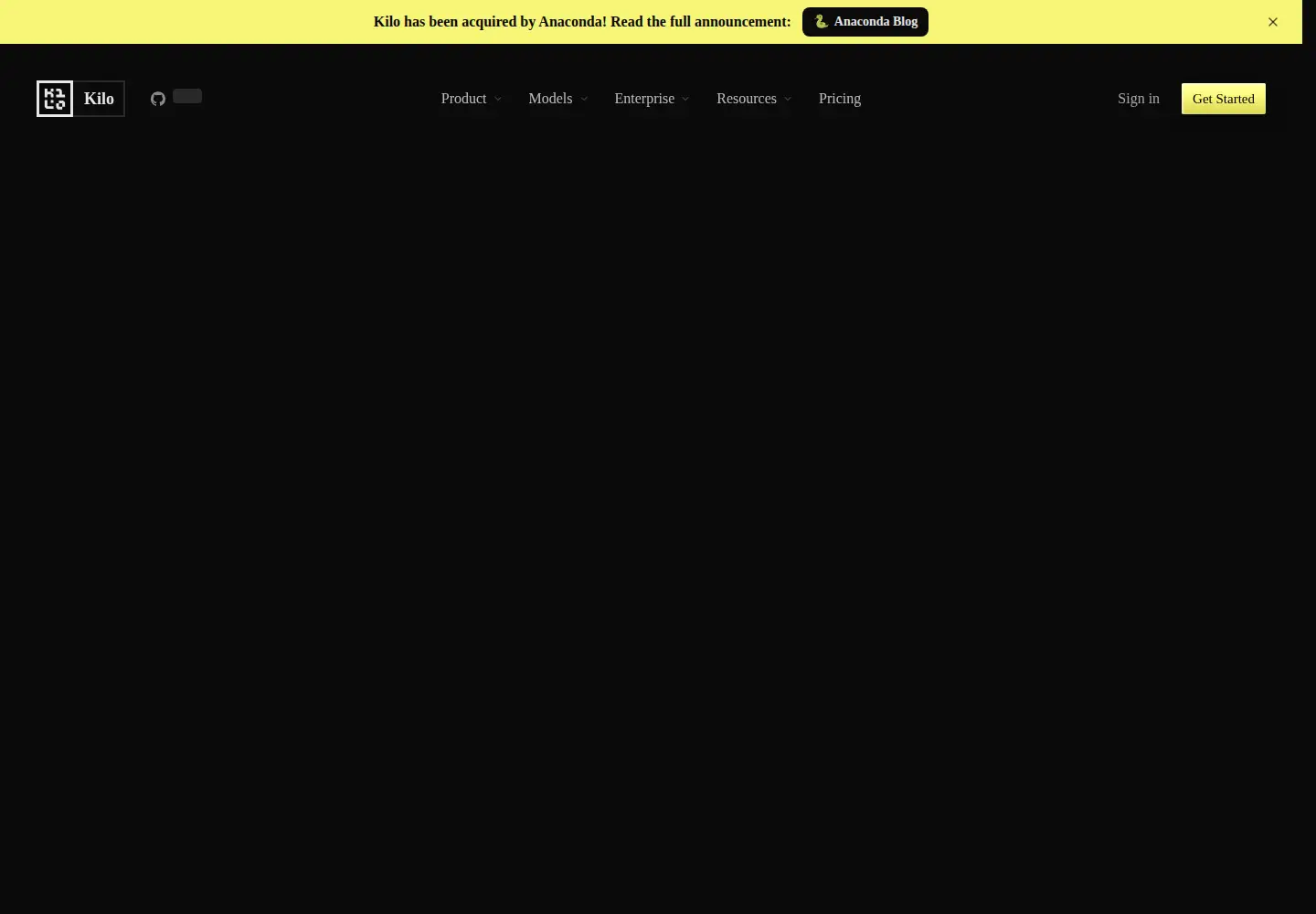 Screenshot of kilo.ai