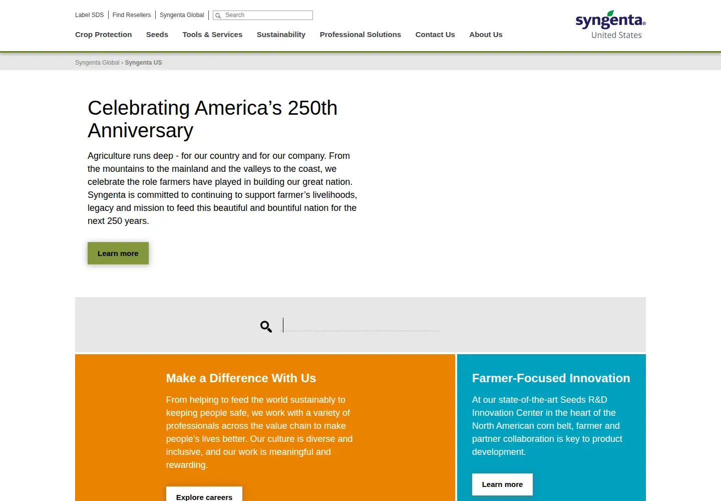 Screenshot of syngenta-us.com