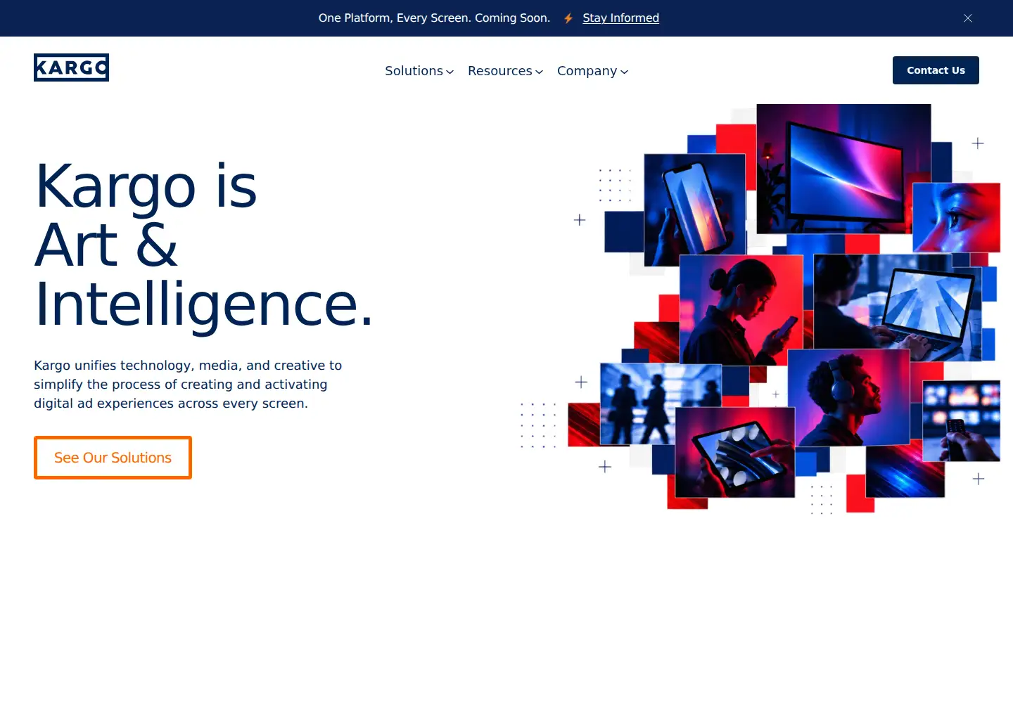 Screenshot of kargo.com