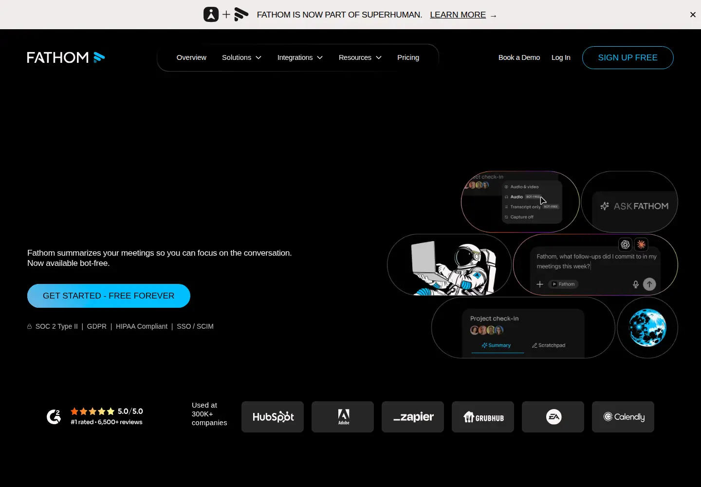 Screenshot of fathom.video