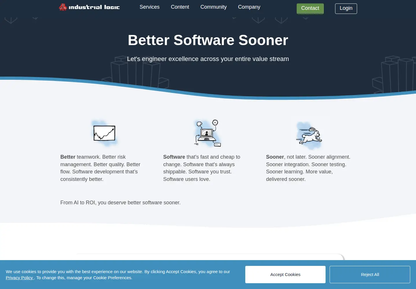 Screenshot of industriallogic.com