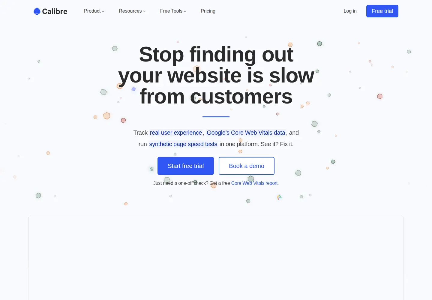 Screenshot of calibreapp.com