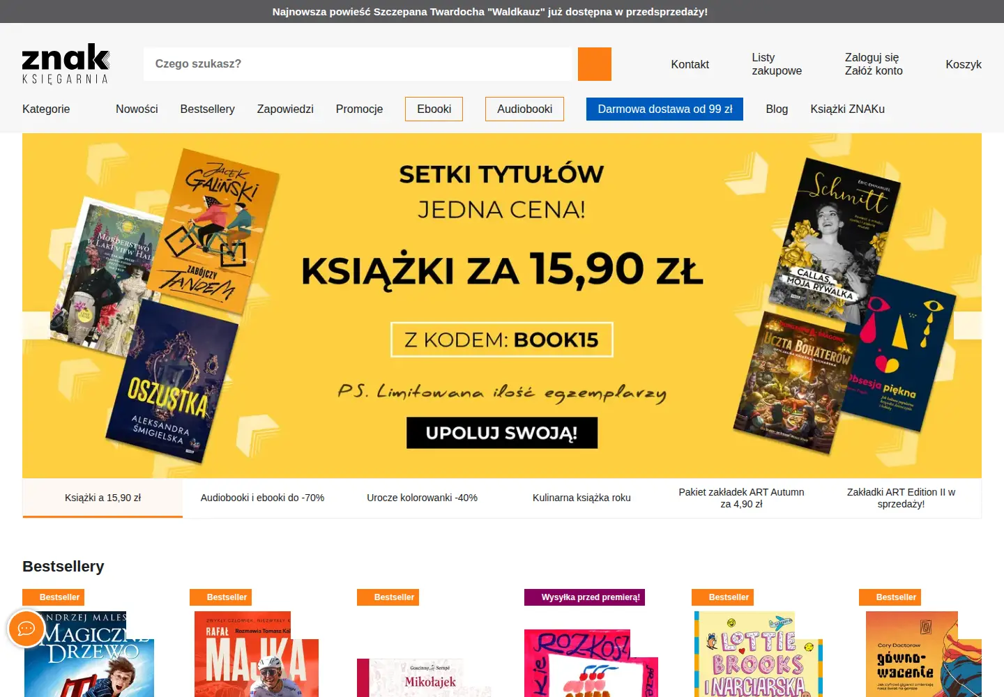 Screenshot of znak.com.pl