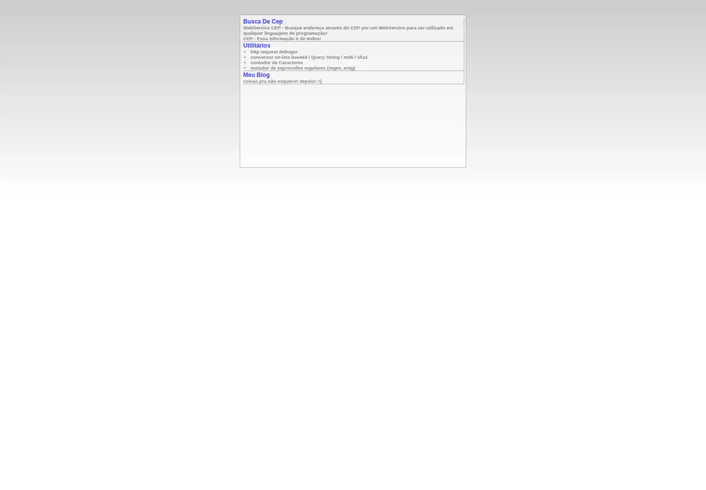 Screenshot of republicavirtual.com.br