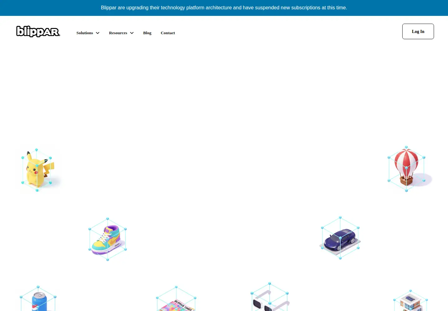Screenshot of blippar.com