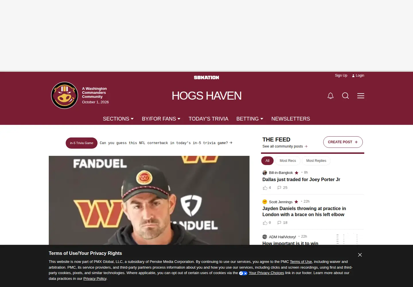 Screenshot of hogshaven.com