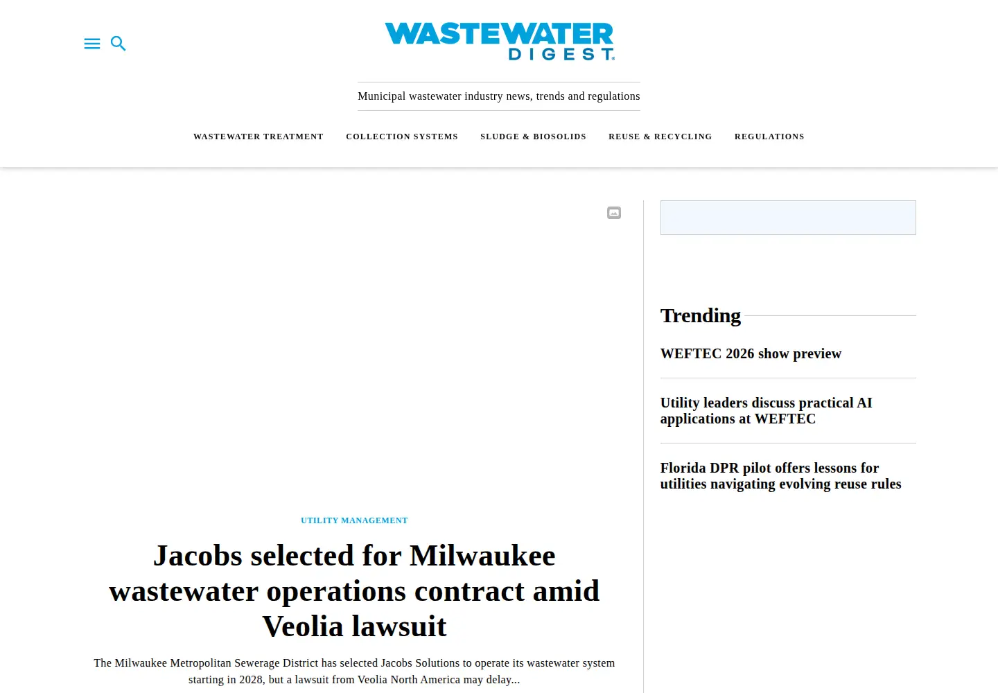 Screenshot of wwdmag.com