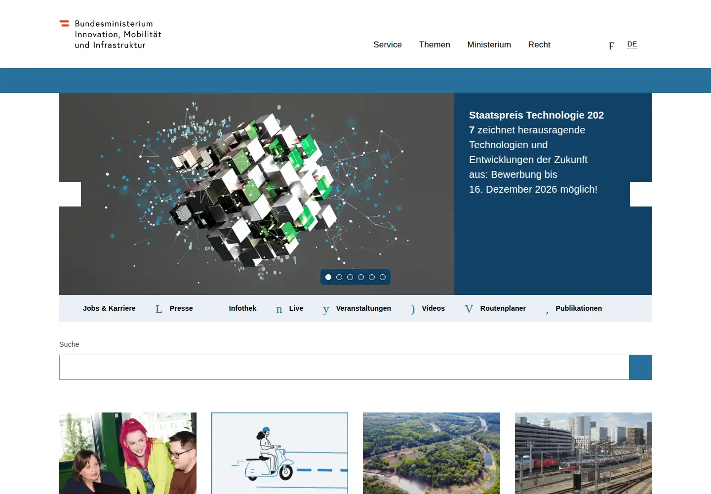 Screenshot of bmk.gv.at