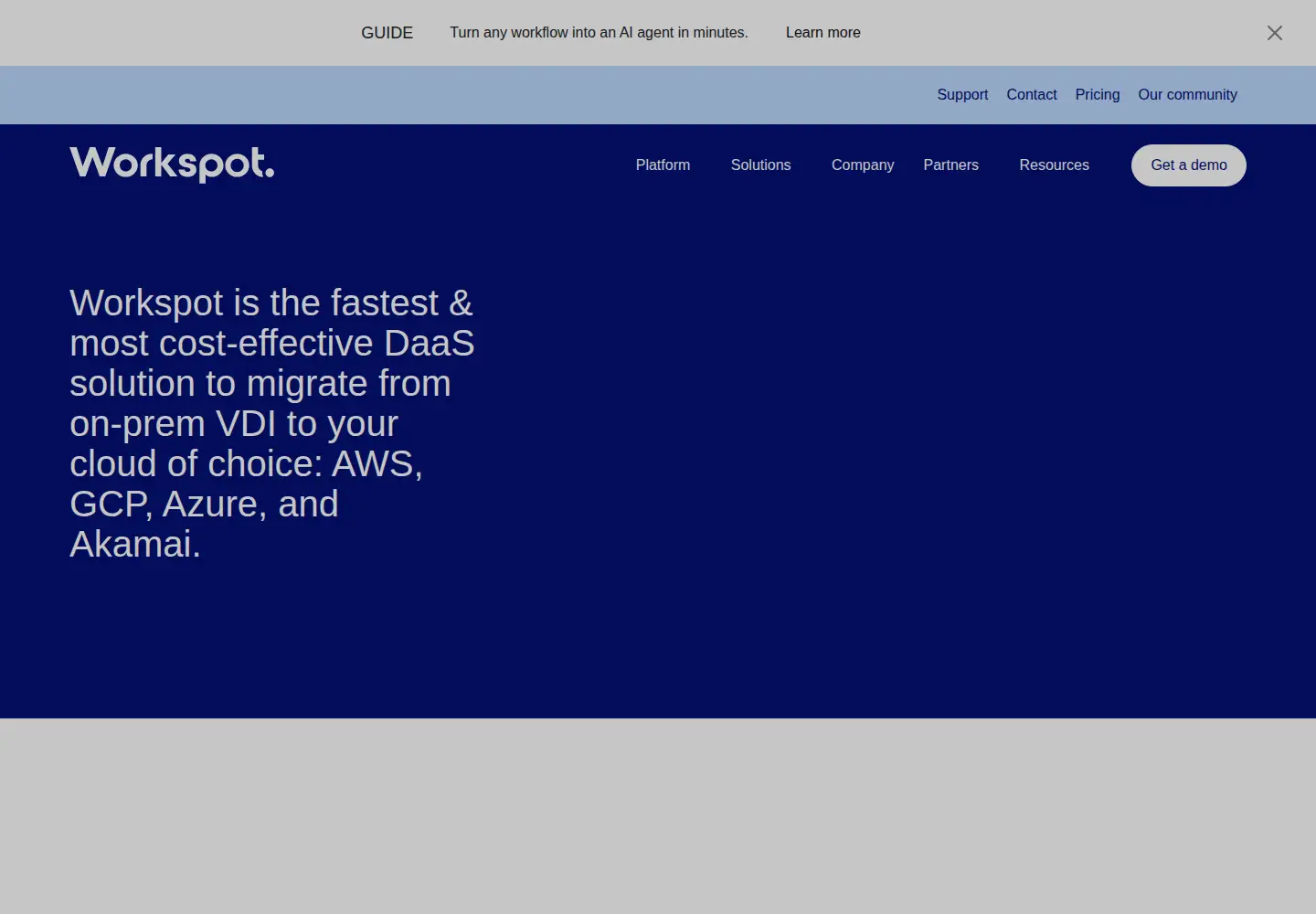 Screenshot of workspot.com