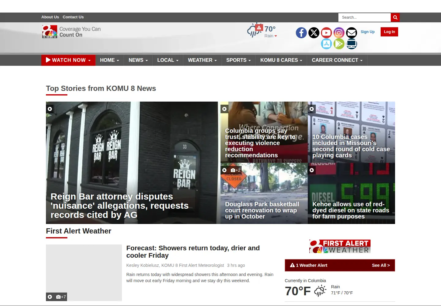 Screenshot of komu.com