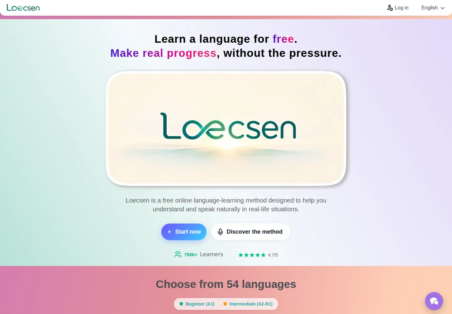 Screenshot of loecsen.com